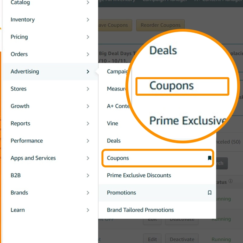 Amazon Coupon anlegen