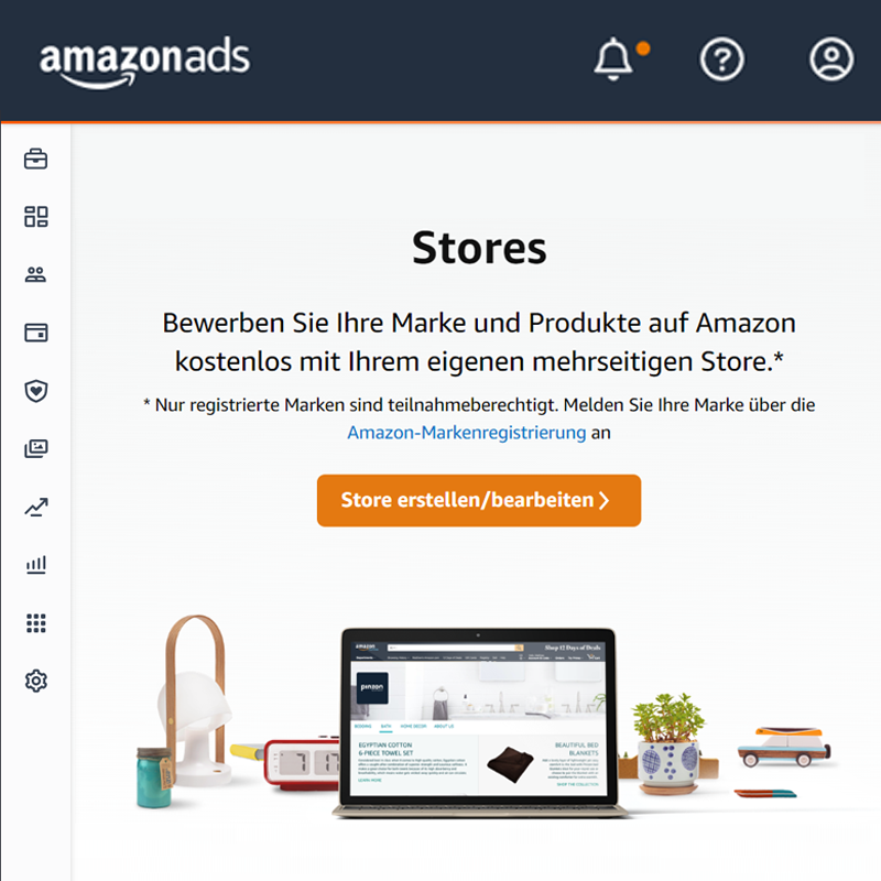 Amazon Brand Store anlegen