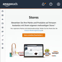 Create Amazon Brand Store in the Advertising Center